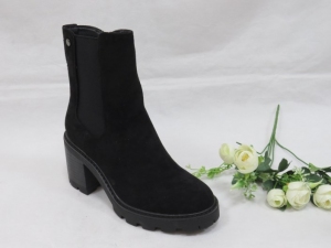 Botki damskie jesienne na obcasie (36-41) KE203 BLACK