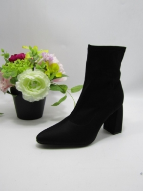 Botki damskie na obcasie (36-41) AM02 BLACK