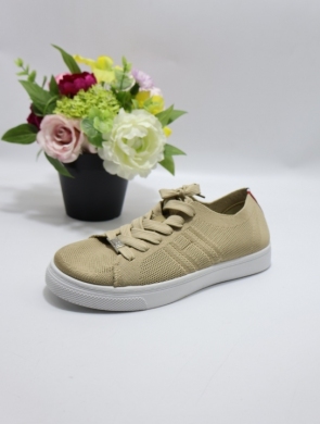 Buty sportowe damskie na płaskim (36-41) EV-353 KHAKI