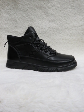 Botki męskie ocieplane (41-46) 9901-8 BLACK