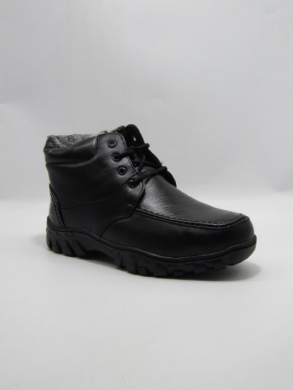 Botki męskie ocieplane (40-46) F172-19 BLACK