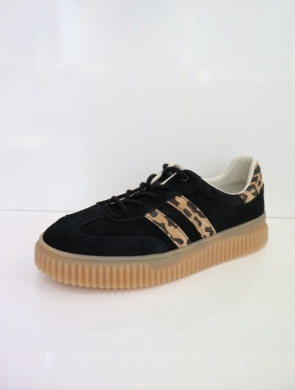 Buty sportowe damskie na płaskim (36-41) GD-XF-199 BL/LEO