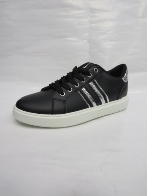 Buty sportowe damskie na płaskim (36-41) 2085 BLACK