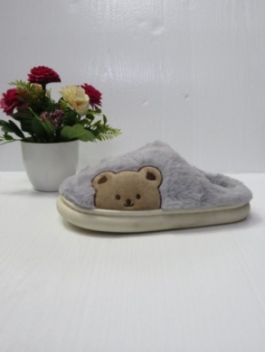 Kapcie damskie ocieplane (36-41) W-111 GREY