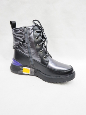 Śniegowce dziecięce (32-37) A306 BLACK/GREY