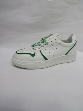 Buty sportowe damskie na płaskim (36-41) AF-2035 WHITE/GREEN