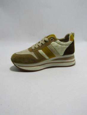 Buty sportowe damskie na koturnie (36-41) JF2982 BEIGE