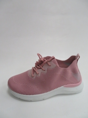 Buty sportowe damskie na płaskim (36-41) AKT-02-3 PINK