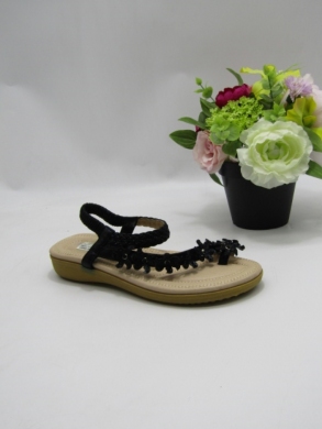Sandały damskie na płaskim (36-41) AC-5-1 BLACK