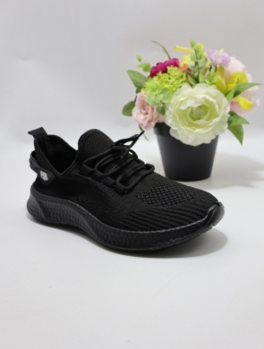 Buty sportowe damskie na płaskim (36-41) AJHY-8 BLACK