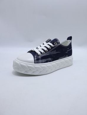 Trampki damskie na płaskim (36-41) UB16 JEAN/DA