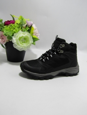 Buty sportowe damskie na płaskim (36-41) 499-1 BLACK