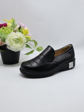Półbuty damskie na płaskim (36-41) 6905 BLACK