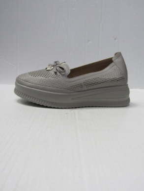 Półbuty damskie na koturnie (36-41) F5030-11 GREY