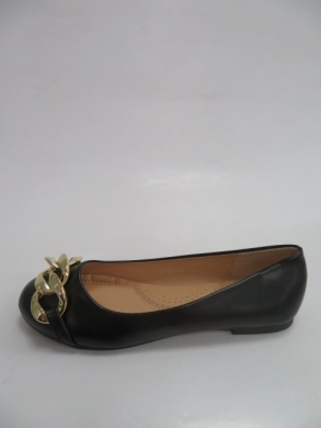 Baleriny damskie na płaskim (36-41) JSZ-150 BLACK