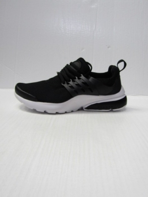 Buty sportowe damskie na płaskim (36-41) 520-5 BLACK