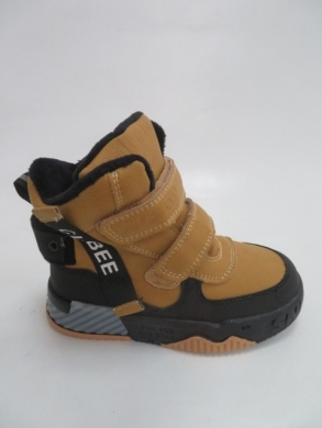 Botki chłopięce ocieplane (22-27) H271 BLACK/CAMEL