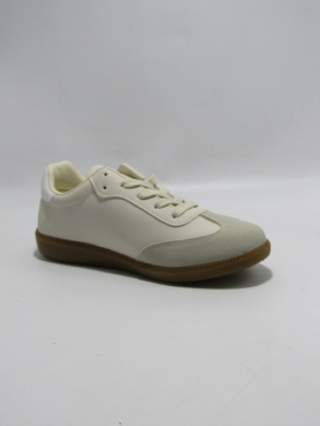 Buty sportowe damskie na płaskim (36-41) WD100 BEIGE