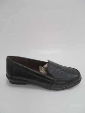 Półbuty damskie na płaskim (36-42) 6609 BLACK