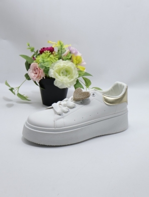 Buty sportowe damskie na płaskim (36-41) LY097 GOLD