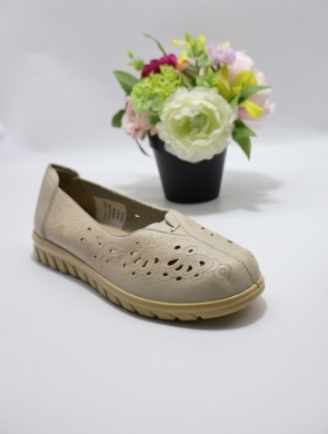 Półbuty damskie na płaskim (36-41) C621 BEIGE