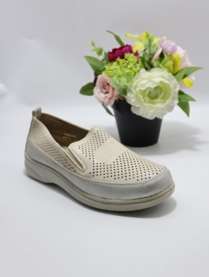 Półbuty damskie na płaskim (36-42) W92 KHAKI