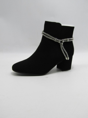 Botki damskie ocieplane na obcasie (36-41) X3740-1