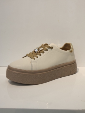 Buty sportowe damskie na płaskim (36-41) GD-FT-117 BEIGE