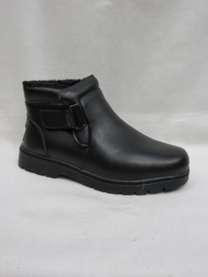 Botki męskie ocieplane (40-46) 2585 BLACK