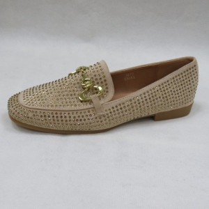 Mokasyny damskie na płaskim (36-41) 3670 KHAKI