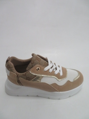 Sportowe Damskie na koturnie (36-41) S-20 BEIGE