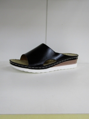 Klapki damskie na koturnie (36-41) N22-1063 BLACK