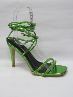 Sandały damskie na szpilce (36-41) SF-53 GREEN