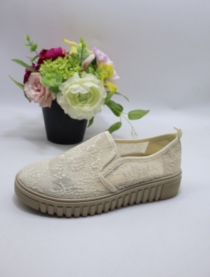 Tenisówki damskie (36-41) 8092-3 BEIGE