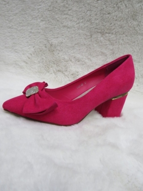 Czółenki damskie na obcasie (36-41) NS318 PEACH