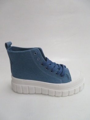 Trampki damskie na koturnie (36-41) 88-50 JEANS