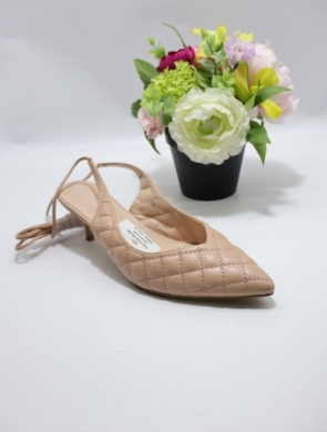 Sandały damskie na szpilce (36-41) T2L7358 NUDE