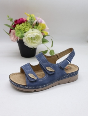Sandały damskie na płaskim (36-41) 29789-6 NAVY