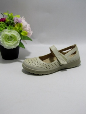 Sandały damskie na płaskim (36-41) 7011-3 BEIGE