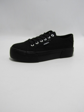Trampki damskie na płaskim (36-41) 7SP724-LS BL/BLACK