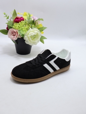 Buty sportowe damskie na płaskim (36-41) 6610 BLACK