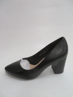 Czółenki damskie na obcasie (36-41) T6601 BLACK