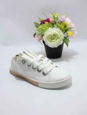 Buty sportowe damskie na płaskim (36-41) TD001-2 WH/CHAM