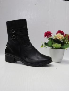Botki damskie ocieplane na obcasie (37-42) AT3002 BLACK