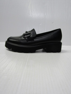 Mokasyny damskie na płaskim (36-41) YDF-26A BLACK