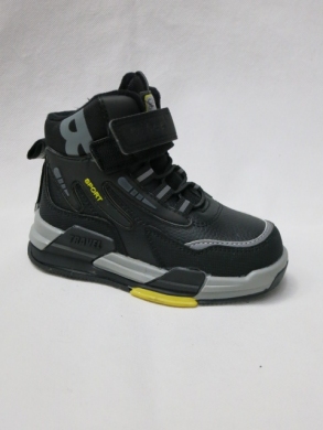Buty sportowe chłopięce (22-27) P812-2 GREEN/YELLOW