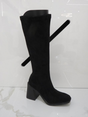 Kozaki damskie na obcasie (36-41) H5 BLACK