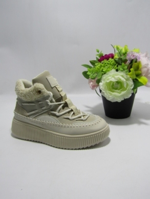 Buty sportowe damskie ocieplane (36-41) 24010 KHAKI