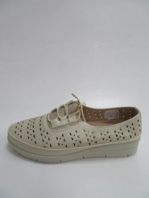 Półbuty damskie na płaskim (36-42) 13038-3 BEIGE