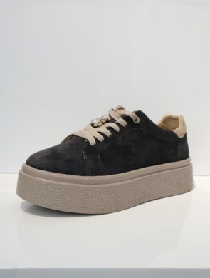 Buty sportowe damskie na płaskim (36-41) GD-FT-117A D.COFFE